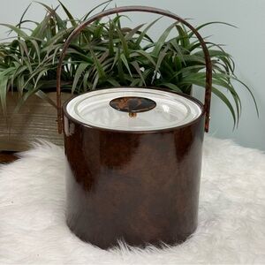 George Briard ice bucket signed vintage